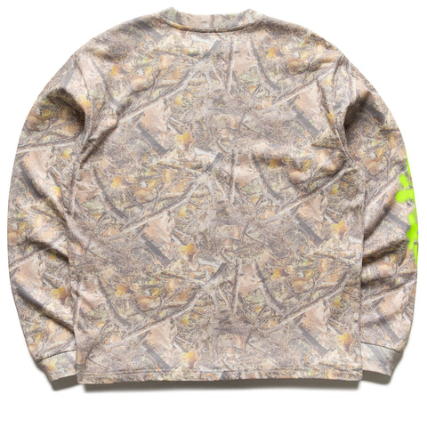 Supervsn Studio RT Camo L/S Tee - Park Camo White