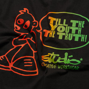 Supervsn Studio Truth Teller Tee - Vintage Black