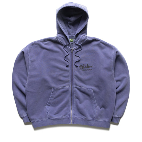 Supervsn Studio Third Eye Zip Hoodie - Heron