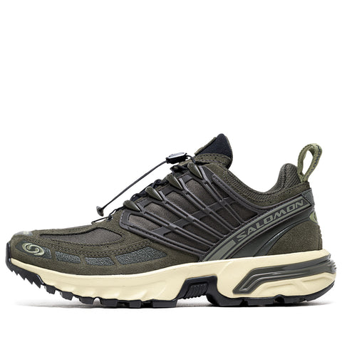 Salomon ACS Pro Leather - Peat/Deep Lichen Green