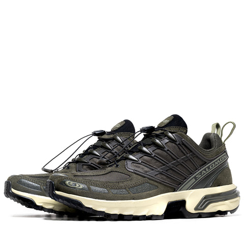 Salomon ACS Pro Leather - Peat/Deep Lichen Green