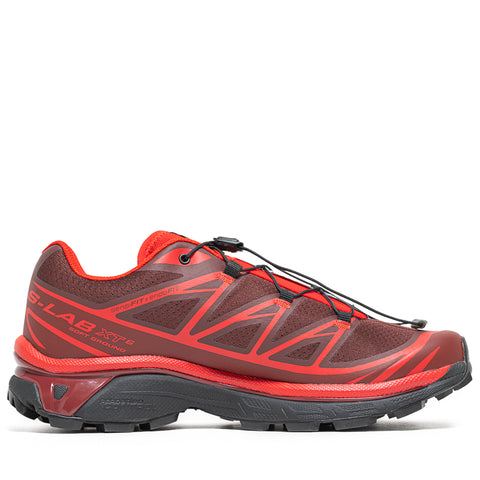 Salomon XT-6 - Rum Raisin/High Risk Red