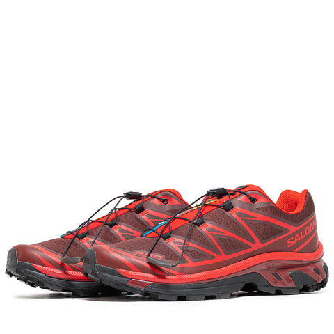 Salomon XT-6 - Rum Raisin/High Risk Red