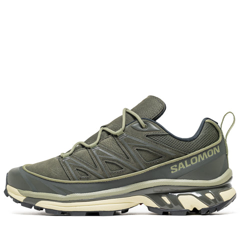 Salomon XT-6 Expanse Leather - Peat/Deep Lichen Green