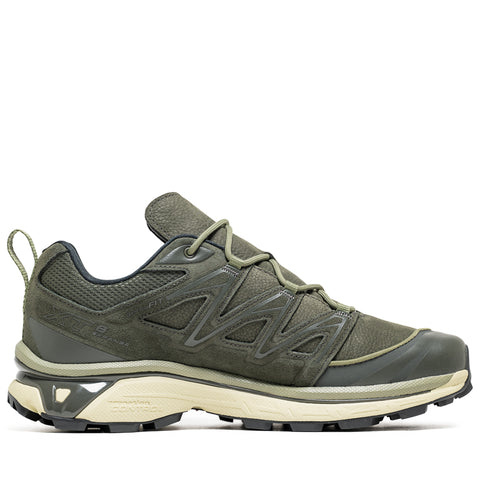 Salomon XT-6 Expanse Leather - Peat/Deep Lichen Green