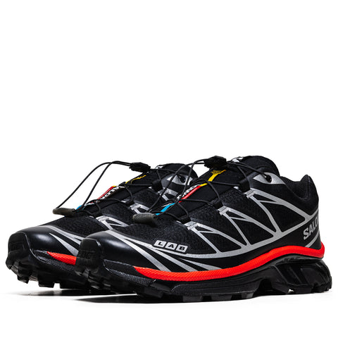 Salomon XT-6 - Black/Fiery Red
