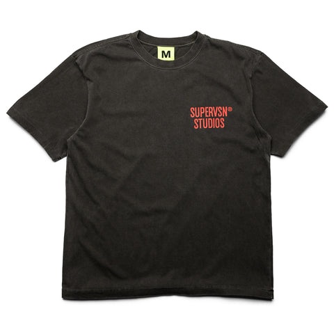 Supervsn Stack Logo Tee - Vintage Grey