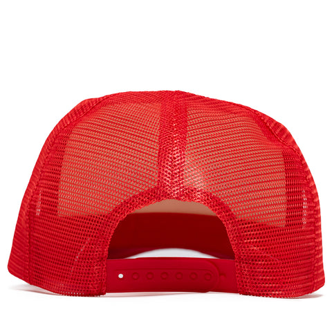 Supervsn VSN Grid Trucker Hat - Red