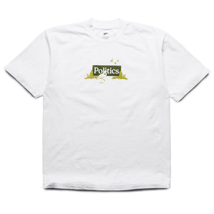 Politics Swamp Tee - White