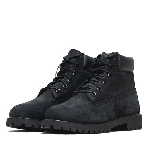 Timberland Premium 6" Lace Up Waterproof Boot (GS) - Black