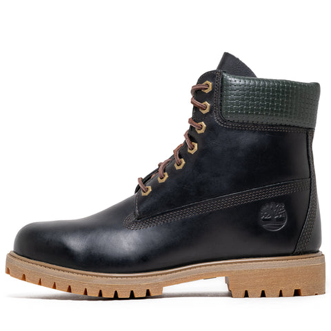 Timberland Premium 6" Lace Up Waterproof Boot - Dark Green/Full Grain