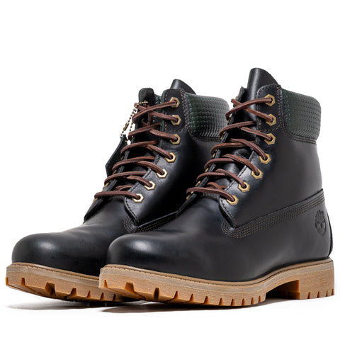 Timberland Premium 6" Lace Up Waterproof Boot - Dark Green/Full Grain