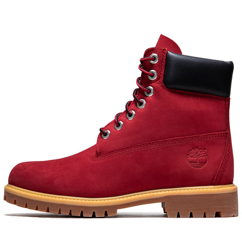 Timberland Premium 6" Lace Up Waterproof Boot - Dark Red