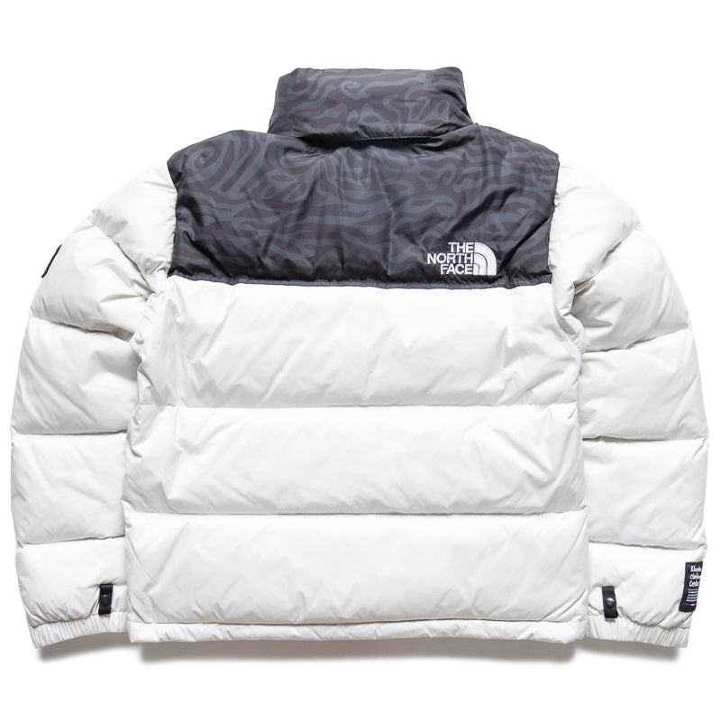 North face black and white jacket hotsell