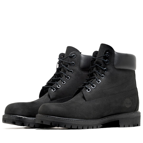 Timberland Premium 6" Lace Up Waterproof Boot - Black