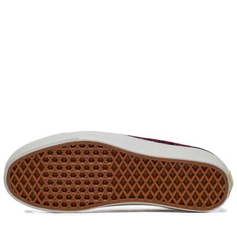 Vans LX Old Skool 36 EK - Geo Check Bordeaux Red