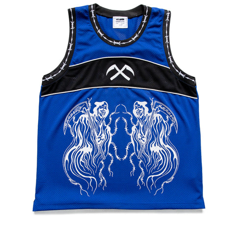 Warren Lotas Reaper Face Off Basketball Jersey - Royal Blue