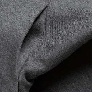 Women's Fear Of God Essentials Embossed 90's Raglan Crewneck Sweatshirt - Charcoal Heather
