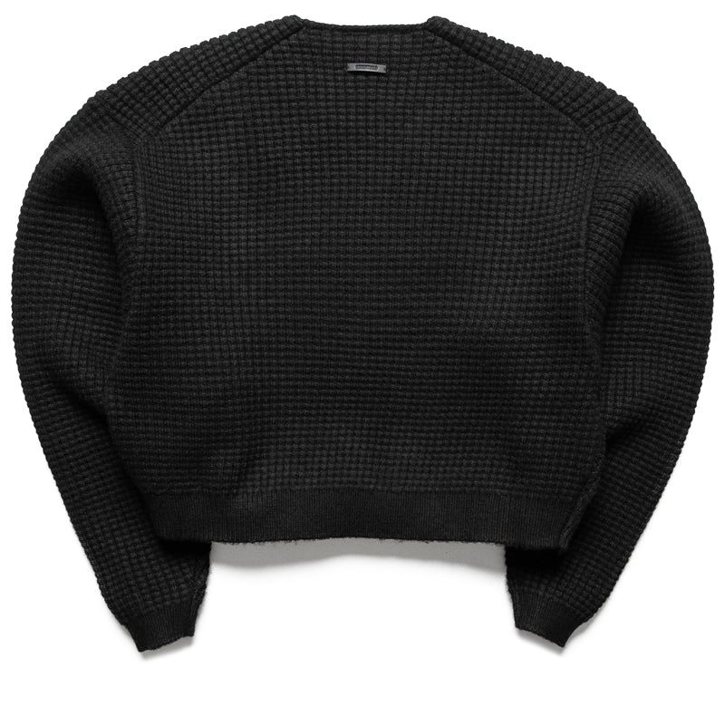 Women's Fear Of God Essentials Heavy Waffle Crewneck 90's Sweater