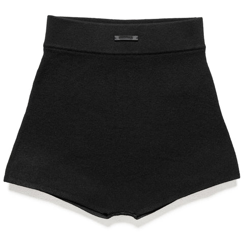 Women's Fear Of God Essentials Rib Boy Short - Vintage Black