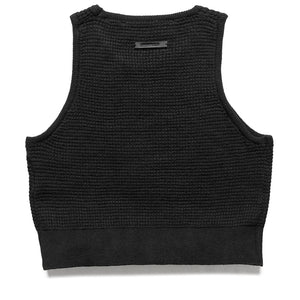 Women's Fear Of God Essentials Waffle Sport Tank - Vintage Black