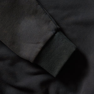 Politics Serif Outline Crewneck - Black