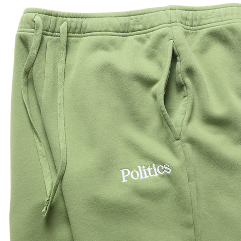 Politics Core Fleece Pant - Olive