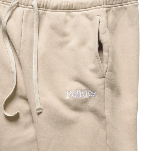 Politics Core Fleece Pant - Tan