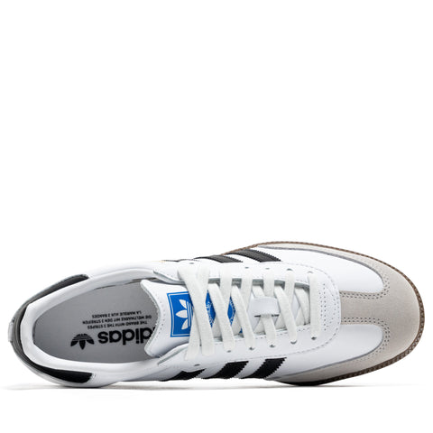 Women's adidas Samba OG 7.5 / Cloud White/Core Black/Gum Women's adidas Samba OG 7.5 / Cloud White/Core Black/Gum