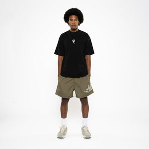 Politics Center P Logo Tee - Black