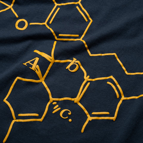 Advisory Board Crystals No Imitations Tee - Navy