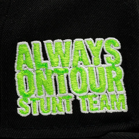 Always On Tour x New Era 59FIFTY Fitted Hat - Black/Glow