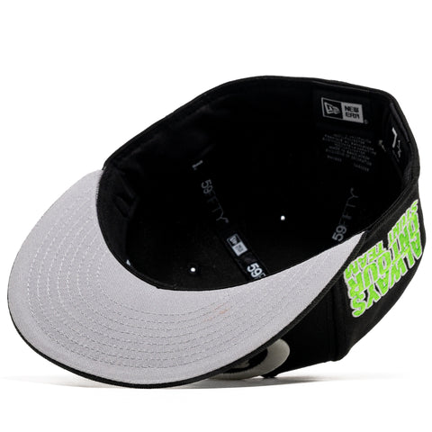 Always On Tour x New Era 59FIFTY Fitted Hat - Black/Glow