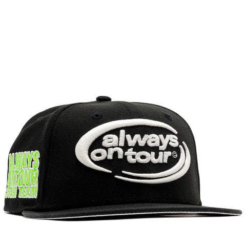 Always On Tour x New Era 59FIFTY Fitted Hat - Black/Glow