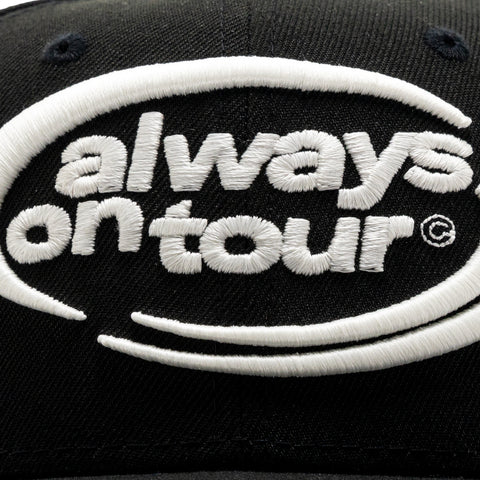 Always On Tour x New Era 59FIFTY Fitted Hat - Black/Glow