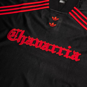 Willy Chavarria x Adidas Dazzle L/S Jersey - Black