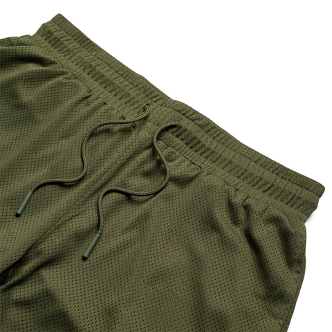 Politics Mesh Shorts - Olive