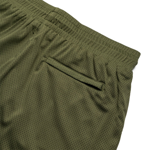 Politics Mesh Shorts - Olive