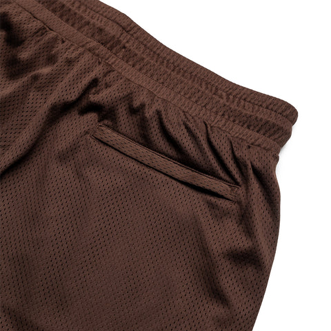 Politics Mesh Shorts - Brown