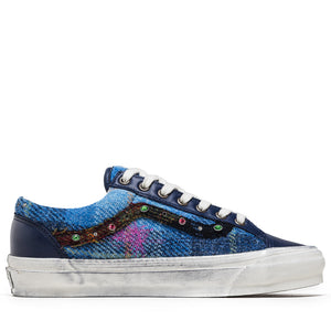 Harris Tweed x Vans LX Old Skool 36 - Navy/Multi