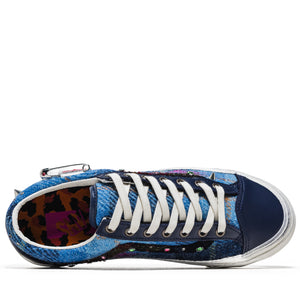 Harris Tweed x Vans LX Old Skool 36 - Navy/Multi