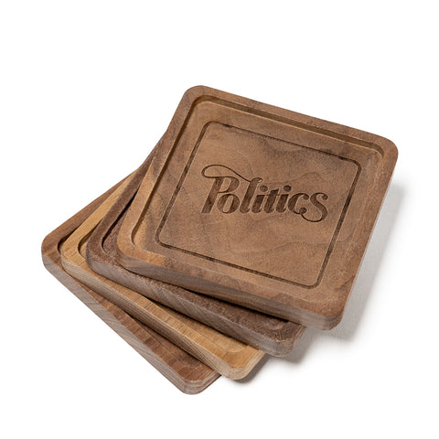 Politics Coasters - Wood