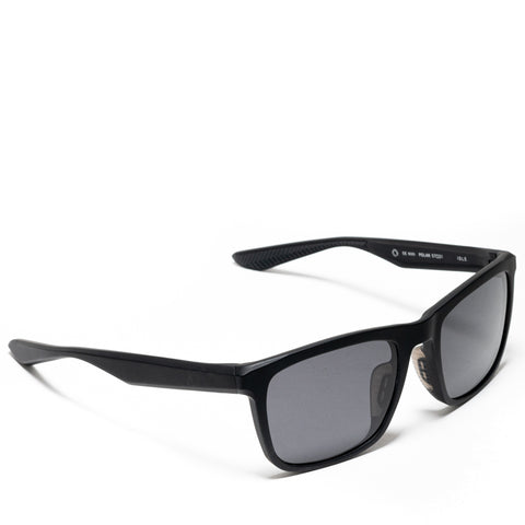 Krewe Isle Polarized Sunglasses - Matte Black/Grey