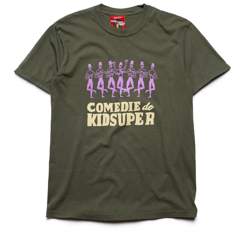 KidSuper Comedie Crowd Tee - Olive