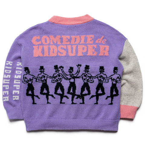 KidSuper Funny Business Sweater - Purple
