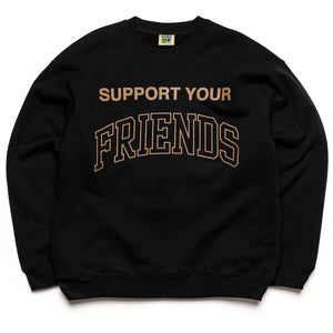 Kid of Immigrants Support Your Friends Sweater - Black