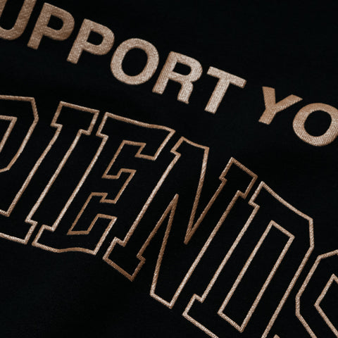 Kid of Immigrants Support Your Friends Sweater - Black