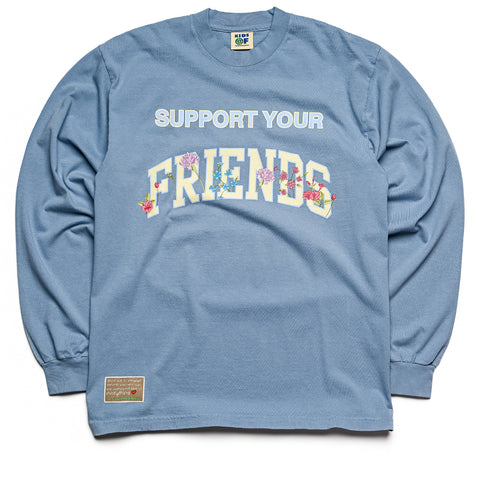 Kids of Immigrants Support Friends L/S Tee - Floral
