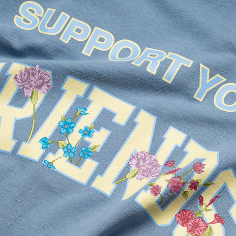 Kids of Immigrants Support Friends L/S Tee - Floral