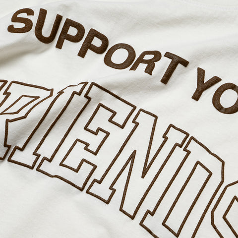 Kids of Immigrants Support Your Friends Tee - Off White